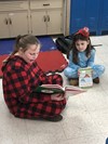 Reading with first graders!